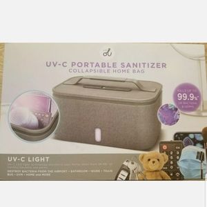 NEW Vei Oli UV-C Portable Sanitizer Collapsible Home Bag Kills 99.9% Of Bacteria